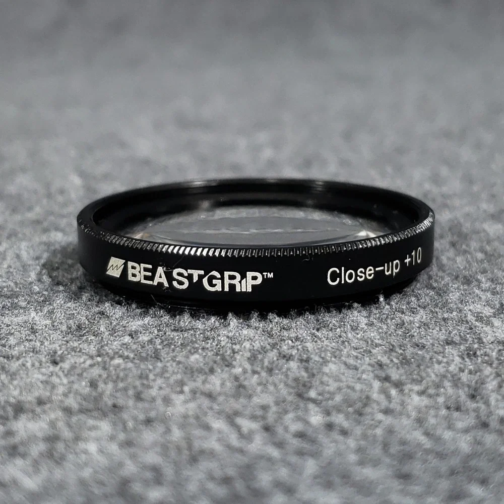 Beastgrip Lens Filter Set 37mm Close-up +1 +2 +4 +10 Macro +12.5 M-Series Phone